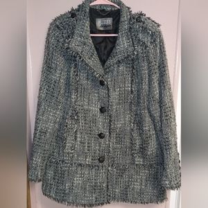 Guess tweed jacket XL